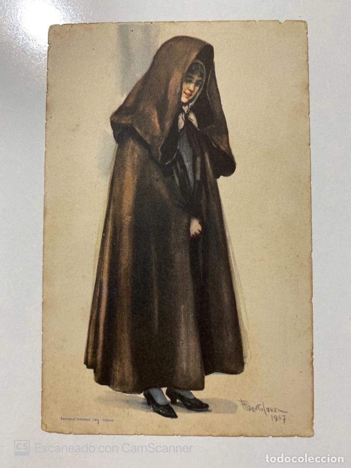 Postcards: TARJETA POSTAL. PORTUGAL. COSTUMES PORTUGUESES. SERIE B. N&ordm; 39. FAIAL. MULHER COM BIOCO. VER