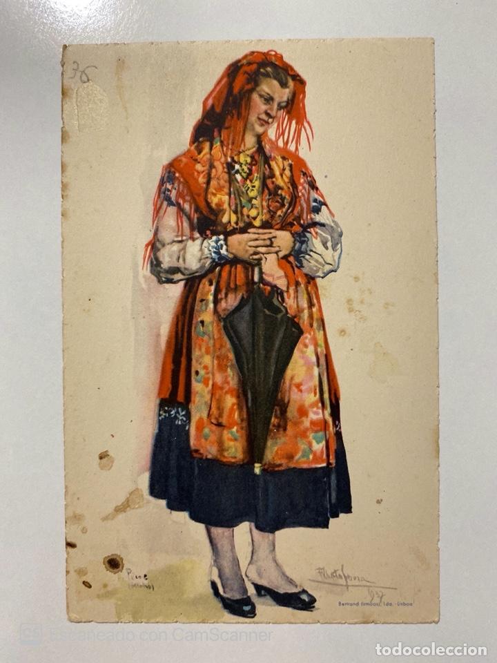 Postcards: TARJETA POSTAL. PORTUGAL. COSTUMES PORTUGUESES. SERIE B. N&ordm; 8. VIANA DO CASTELO. LAVRADEIRA. VER