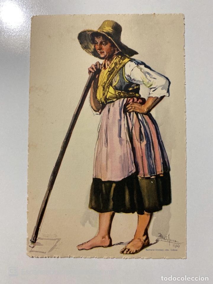 Postcards: TARJETA POSTAL. PORTUGAL. COSTUMES PORTUGUESES. SERIE B. N&ordm; 6. VIANA DO CASTELO. LAVRADEIRA. VER