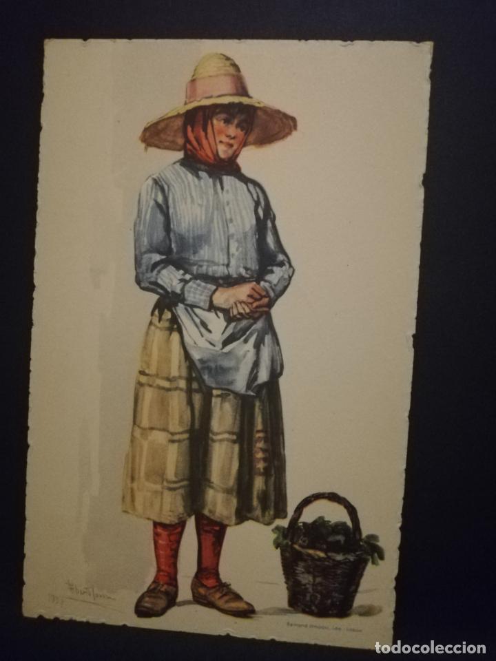 Cartoline: TARJETA POSTAL. PORTUGAL. COSTUMES PORTUGUESES. SERIE B. N&ordm; 36 ALGARVE. CAMPONESA VER