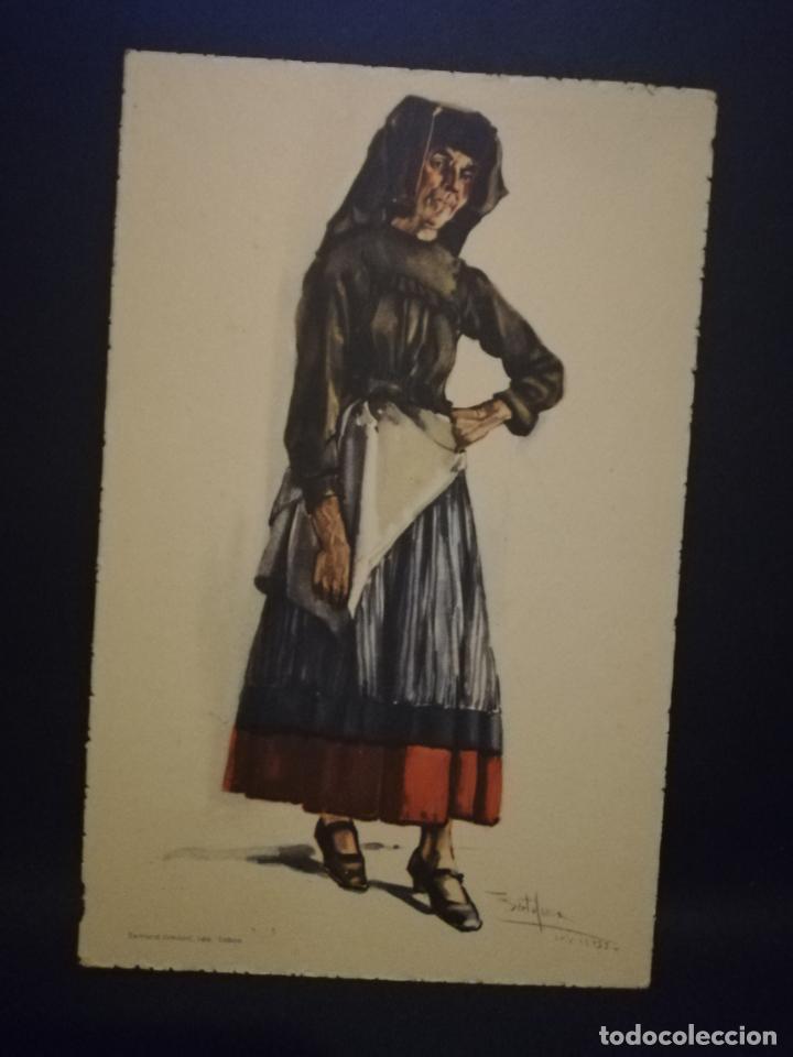 Cartes Postales: TARJETA POSTAL. PORTUGAL. COSTUMES PORTUGUESES. SERIE B. N&ordm; 26. LEIRIA. CAMPONESA. VER.