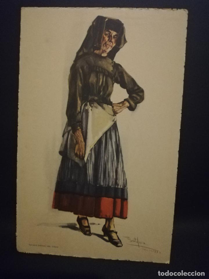 Postcards: TARJETA POSTAL. PORTUGAL. COSTUMES PORTUGUESES. SERIE B. N&ordm; 26. LEIRIA. CAMPONESA. VER.