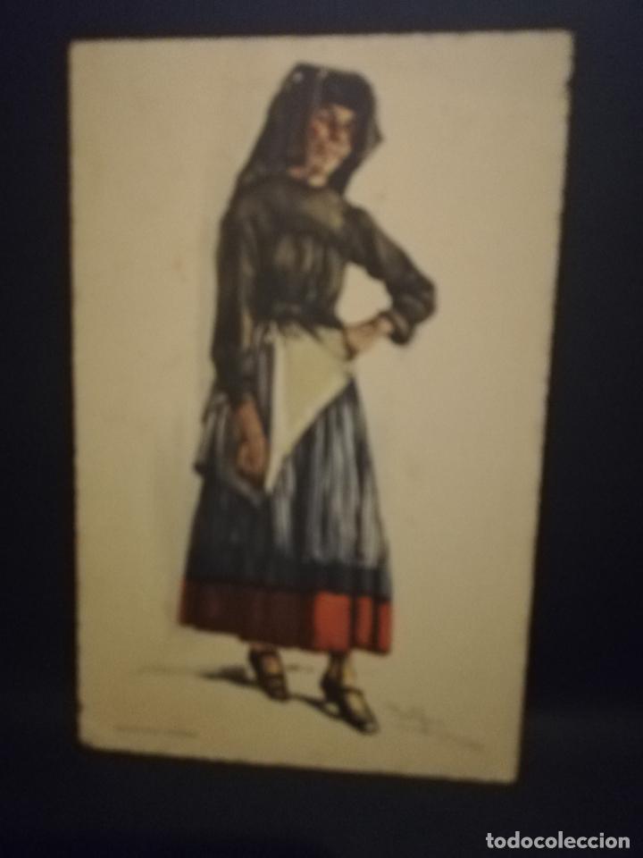 Postcards: TARJETA POSTAL. PORTUGAL. COSTUMES PORTUGUESES. SERIE B. N&ordm; 26. LEIRIA. CAMPONESA. VER.