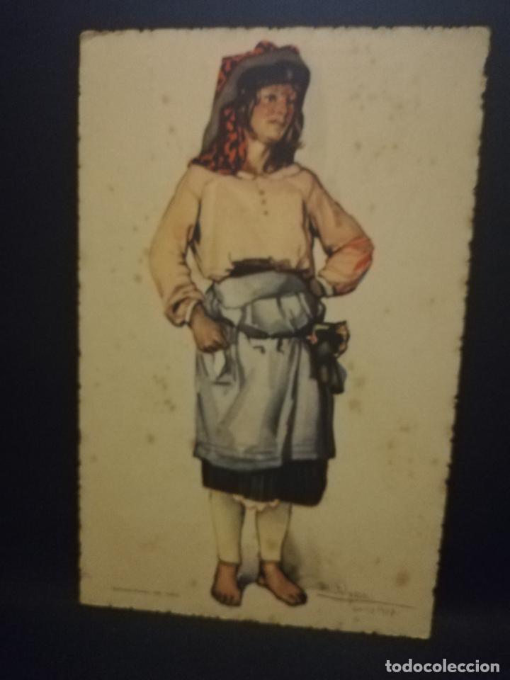 Postcards: TARJETA POSTAL. PORTUGAL. COSTUMES PORTUGUESES. SERIE B. N&ordm; 23. LEIRIA. CAMPONESA. VER.