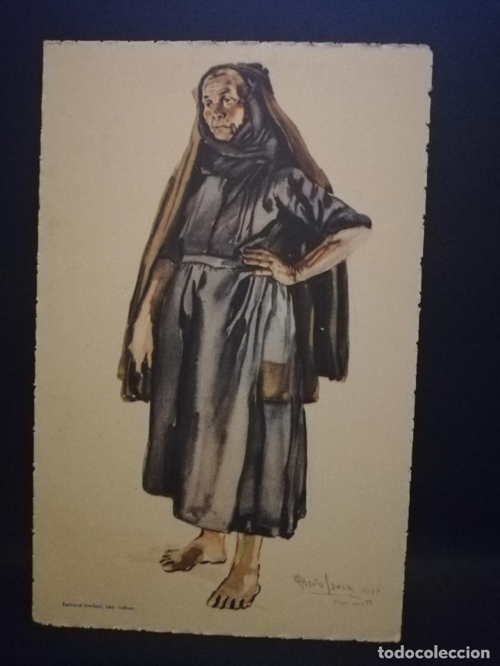 Cartoline: TARJETA POSTAL. PORTUGAL. COSTUMES PORTUGUESES. SERIE B. N&ordm; 23. NAZARE. PEIXEIRA. VER.
