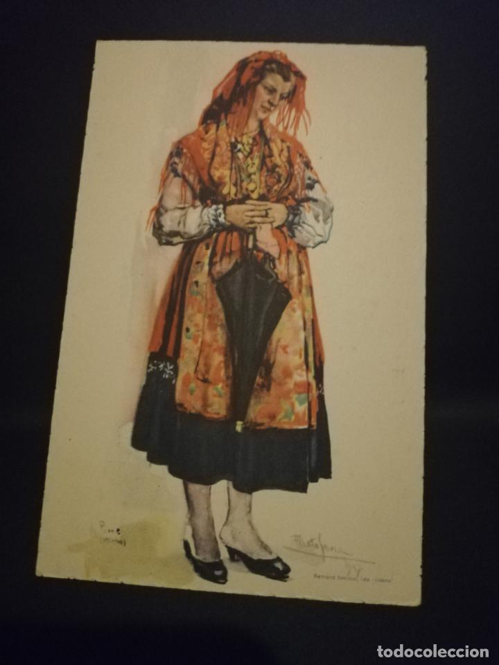 Cartoline: TARJETA POSTAL. PORTUGAL. COSTUMES PORTUGUESES. SERIE B. N&ordm; .8 VIANA DO CASTELO. LAVRADEIRA. VER.