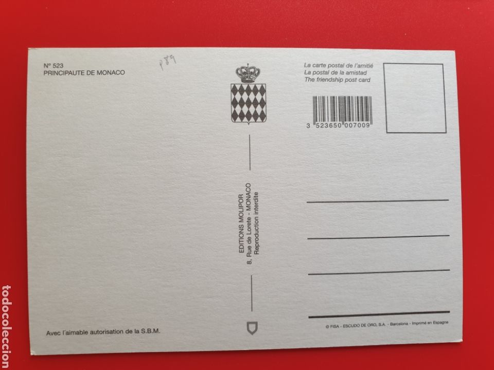Postales: M&oacute;naco &ndash; Montecarlo (1) - Foto 2