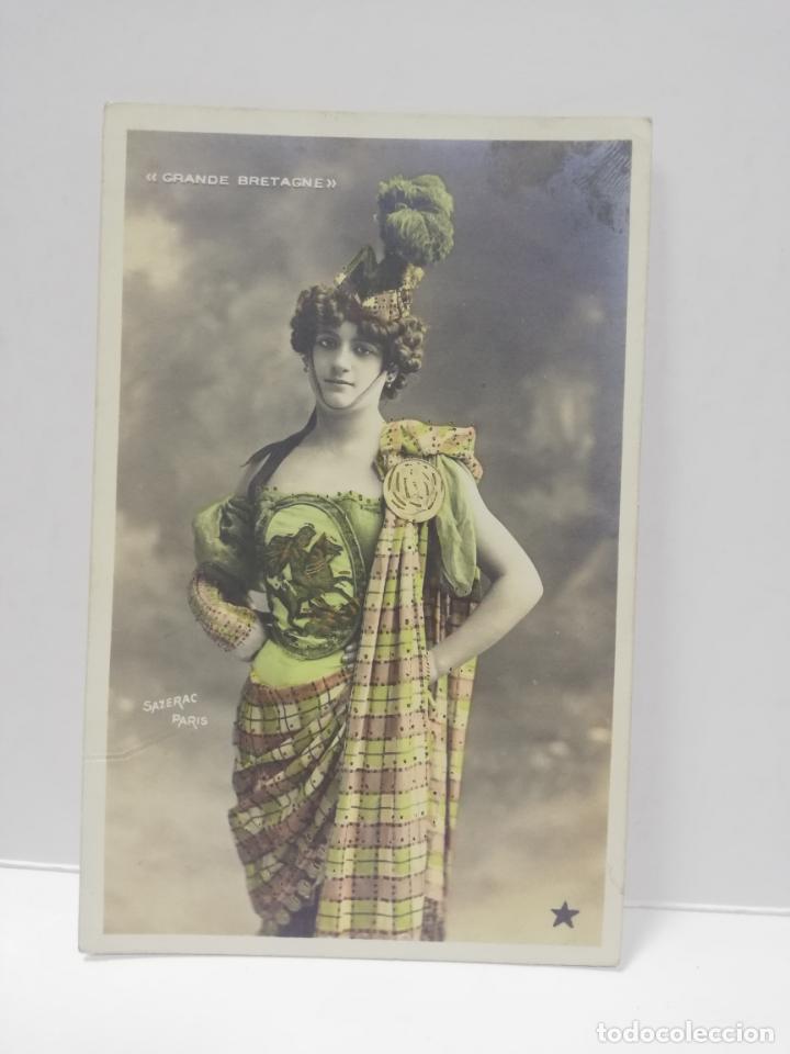Cartoline: TARJETA POSTAL. FRANCIA. GRANDE BRETAGNE. SAZERAC, PARIS.