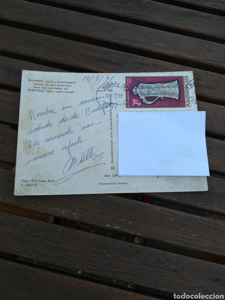Postales: Postal Budapest 1971 - Foto 2