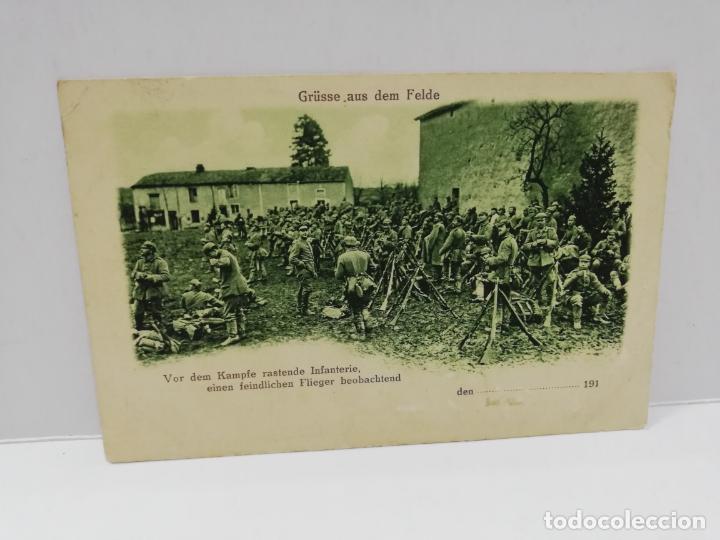 Cartoline: TARJETA POSTAL. ALEMANIA. GRUSSE AUS DEM FELDE.