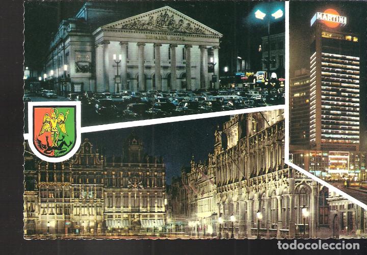 Cartoline: Buxelles. Fechada en 1964.B&eacute;lgica.