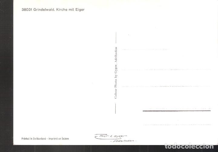Postales: Kirche mit Eiger. Grindelwald. Suiza. - Foto 2