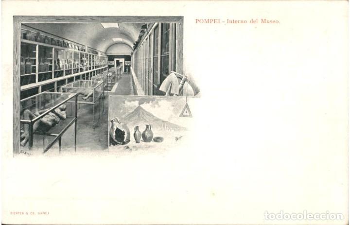 Postales: Italia - Pompeya Pompei - Interior del museo - CPA - AK