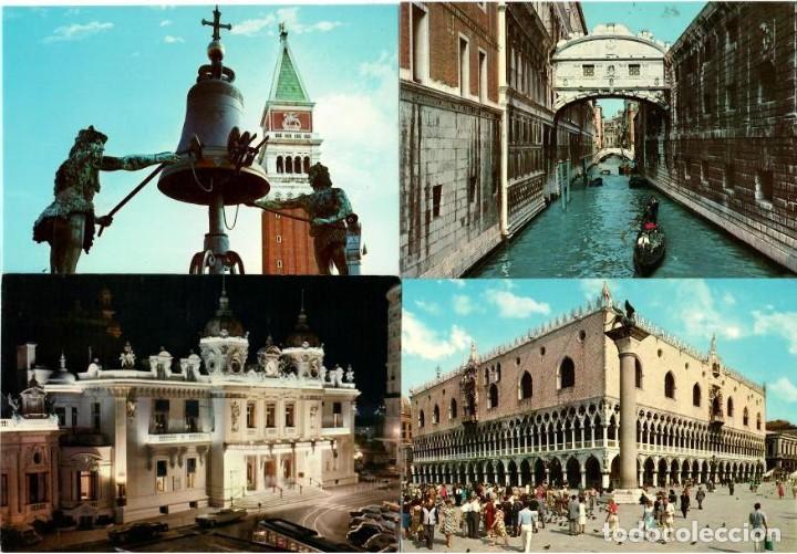Postales: NUEVE POSTALES DE VENECIA DE TRES EDITORES SIN CIRCULAR