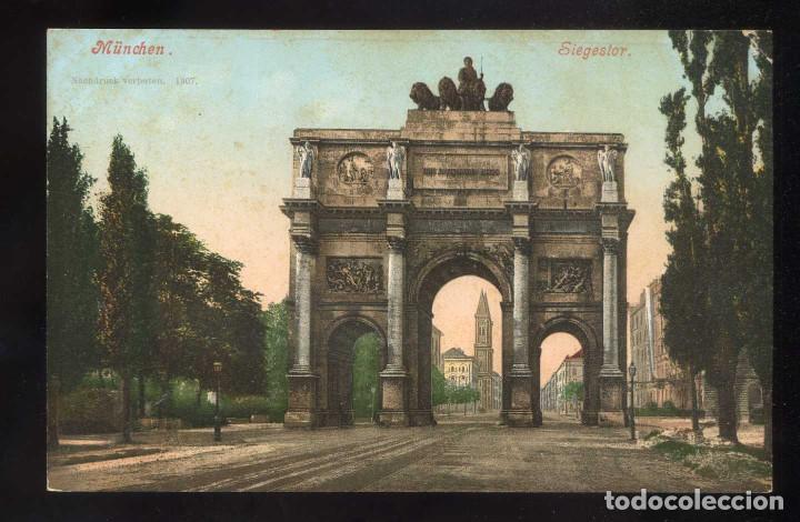 Postales: Alemania. M&uuml;nchen. *Siegestor* Nueva. - Foto 1
