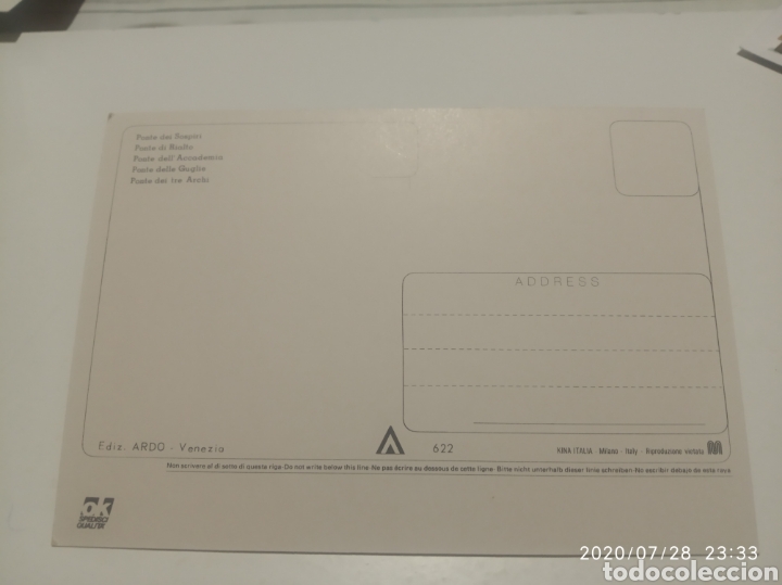 Postales: Postal venezia - Foto 2