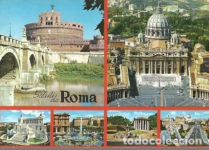 Postales: POSTAL A COLOR ROMA - Foto 1