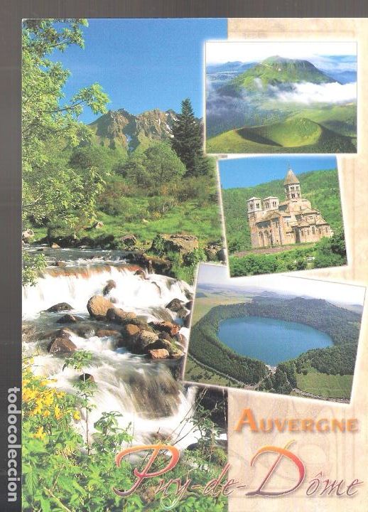 Postais: Auvergne D&ocirc;me. Francia.