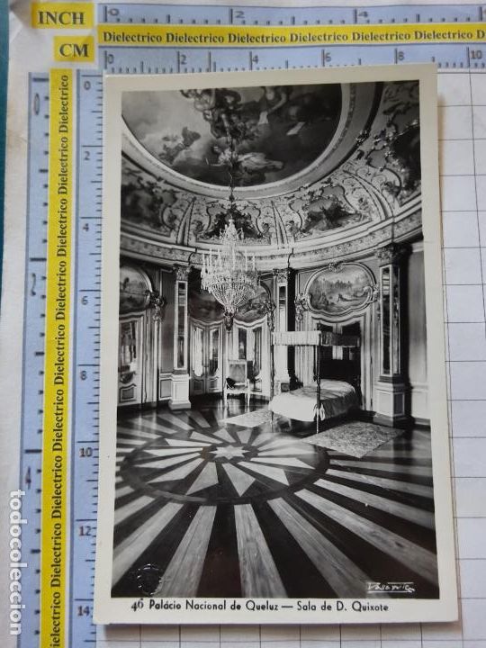 Postais: POSTAL DE PORTUGAL. PALACIO NACIONAL DE QUELUZ. SALA DE DON QUIJOTE. 1321