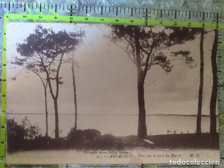 Postales: POSTAL FRANCIA 1935 CIRCULADA Y SELLADA / 453 ARCACHON / CARTA POSTAL