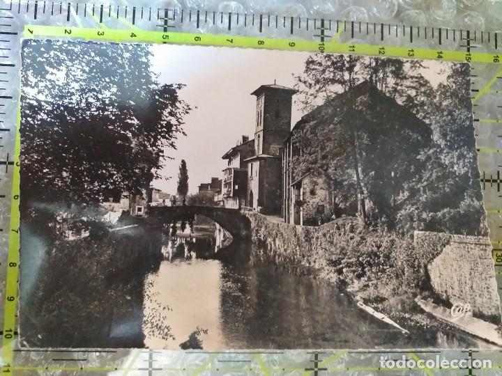 Postales: POSTAL FRANCIA 1953 CIRCULADA Y SELLADA / DOBLE MATASELLOS / 30- SAINT-JEANT-PIED-DE-PORT