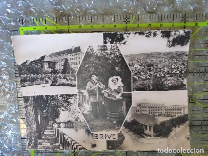 Postales: POSTAL FRANCIA 1961 CIRCULADA Y SELLADA / BRIVE - LE PAYS CORREZIEN / RODILLO