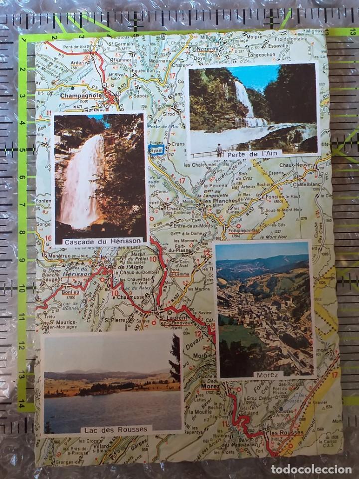 Postales: POSTAL FRANCIA 1969 CIRCULADA Y SELLADA / M-3903 - LE JURA / DOBLE MATASELLOS