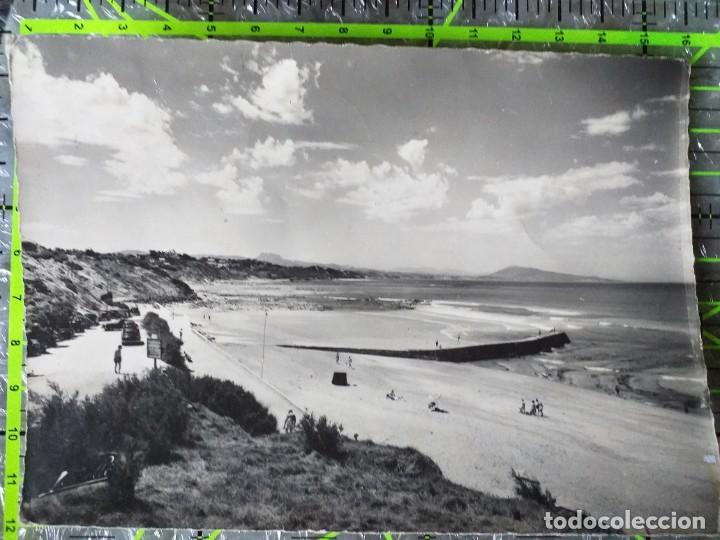 Postales: POSTAL FRANCIA 1959 CIRCULADA Y SELLADA / G 1253 BIDART - LA PAGE - AU FOND, GU&Eacute;TARY / DOBLE MATASE