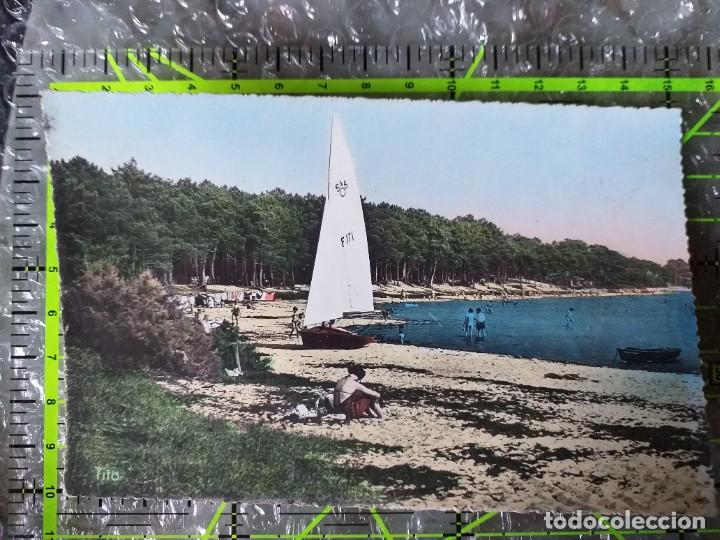 Cartoline: POSTAL FRANCIA 1957 CIRCULADA Y SELLADA / COLOREADA / ANDERNOS - LES BAINS 495 - LA MAURET