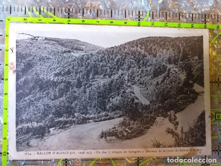 Postales: POSTAL FRANCIA 1934 CIRCULADA Y SELLADA / 1634. BALLON D`ALSACE / CARTA POSTAL
