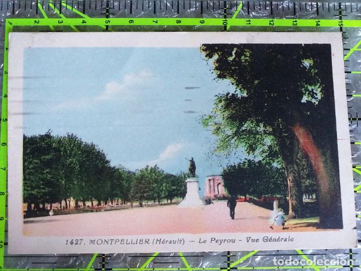 Postales: POSTAL FRANCIA 1939 CIRCULADA Y SELLADA / 1427. MOTPELLIER (H&Eacute;RAULT) - LE PEYROU - VUE GEN&Eacute;RAL