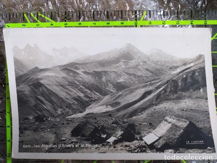 Postales: POSTAL FRANCIA 1953 CIRCULADA Y SELLADA / 8451 - LES AIGUILLES D&acute;ARVES ET LA MEIGE
