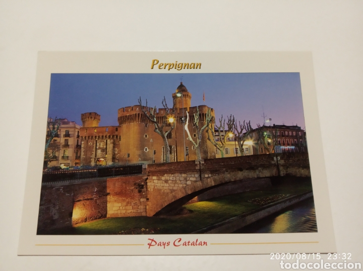 Postales: Postal perpignan castillo - Foto 1
