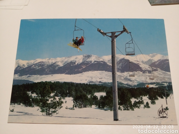 Postales: Font Romeu pista de esqu&iacute; pre ol&iacute;mpica