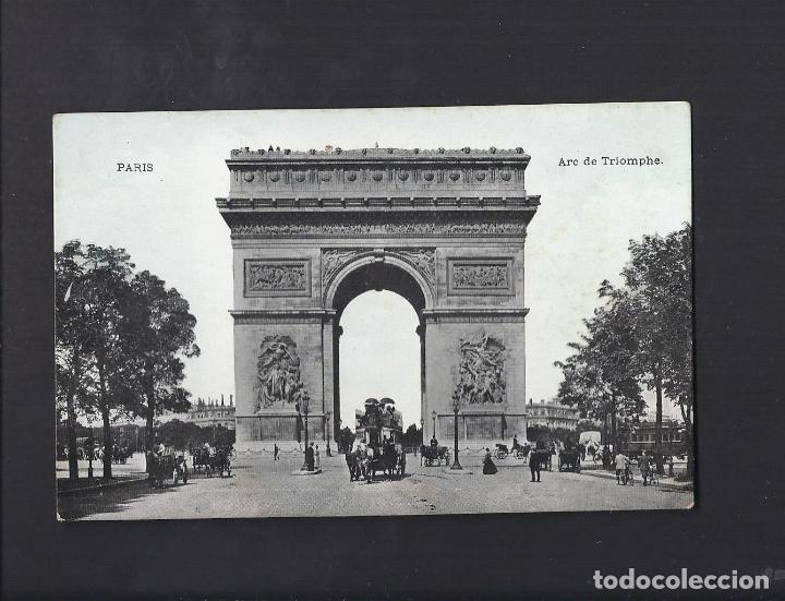 Postales: Antigua postal de Paris. - Foto 1