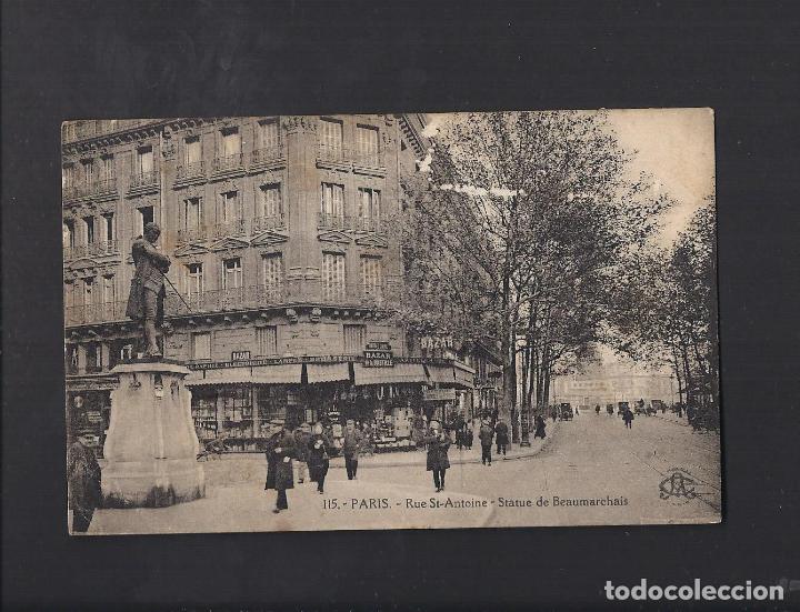 Postales: Antigua postal de Paris. - Foto 1