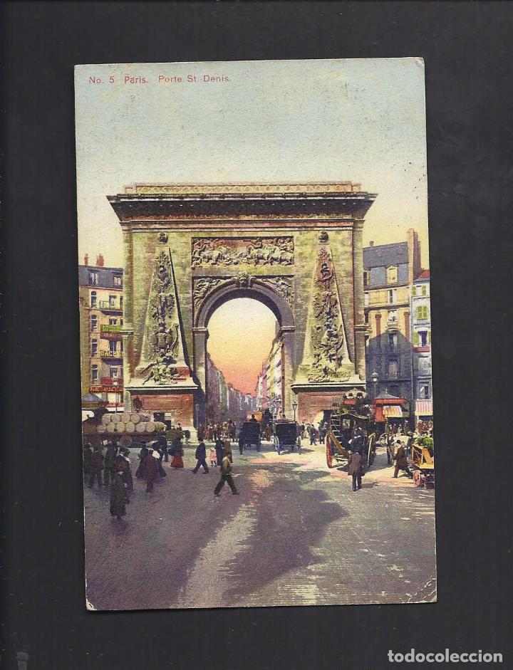 Postales: Antigua postal de Paris. - Foto 1