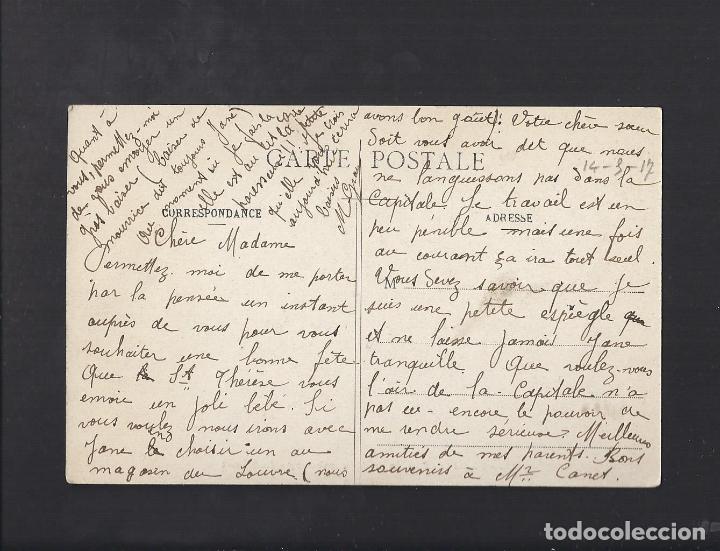 Postales: Antigua postal de Paris. - Foto 2