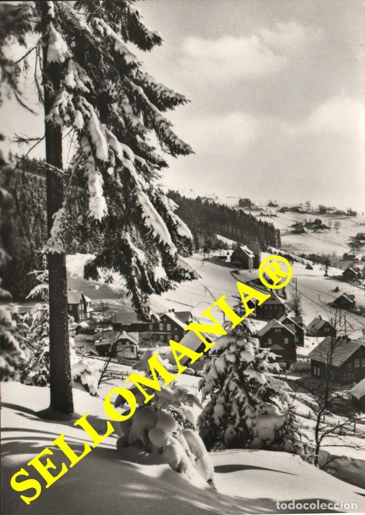 Postales: POSTKARTE DEUTSCHLAND SCHNEE B&Auml;UME SKI GEB&Auml;UDE GERMANY ALEMANIA CC05622 DE