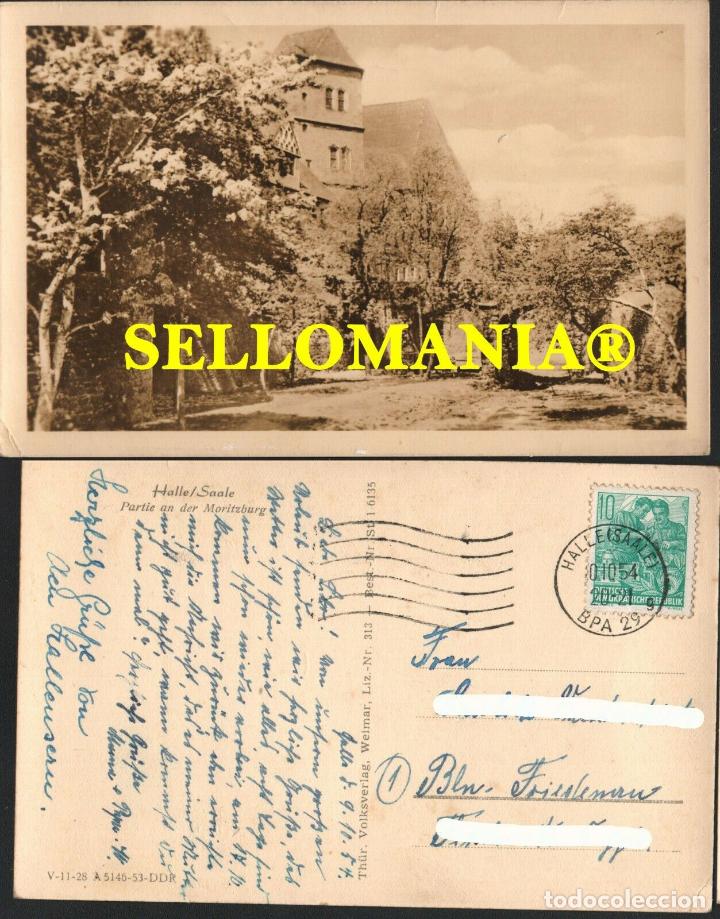 Postkarten: POSTKARTE DEUTSCHLAND HALLE SAALE MORITZBURG 1954 SACHSEN ANHALT CC05987 DE