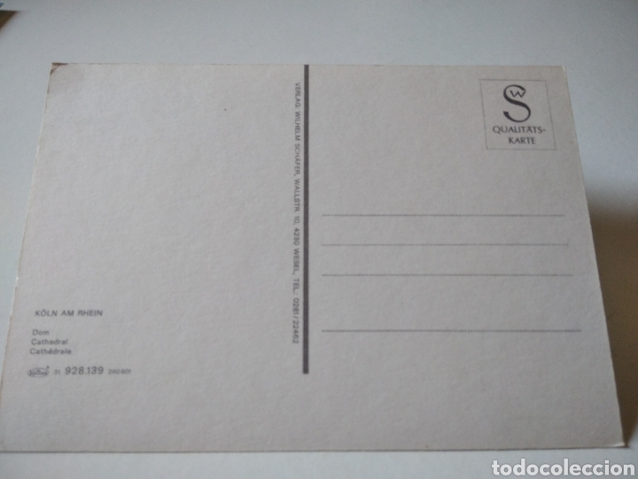 Postales: Postal koln Catedral - Foto 2