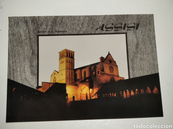 Postales: Postal Bas&iacute;lica de San Francisco de As&iacute;s
