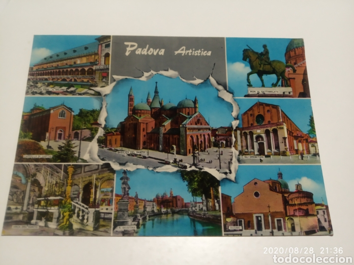 Postales: Padova art&iacute;stica postal - Foto 1