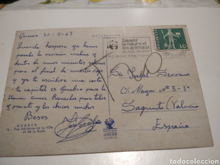 Postales: Postal geneve - Foto 2