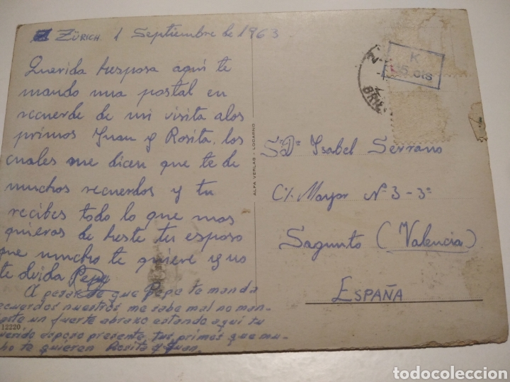 Postales: Zurich Postal - Foto 2