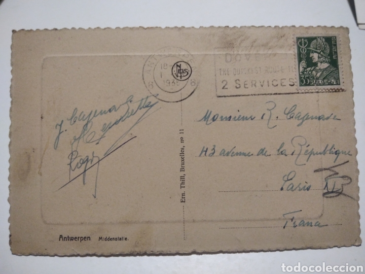 Postales: Postal anvers B&eacute;lgica - Foto 2