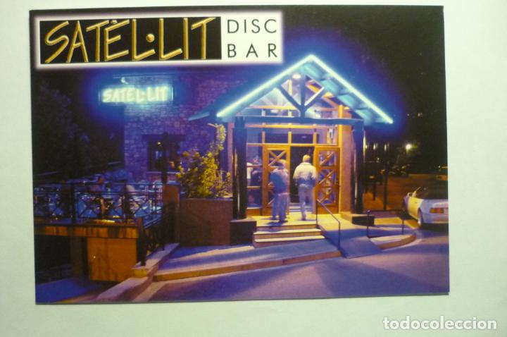 Postales: postal andorra satel.lit disco bar - Foto 1