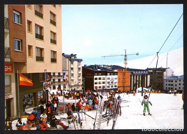 Postales: Andorra. Pas de la Casa. *Pistes d&acute;Esqu&iacute;* Ed. Kolorham n&ordm; 2880. Dep. Legal B. 43099-1982. Nueva.
