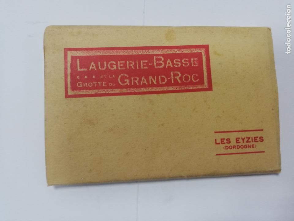 Postkarten: BLOC DE 19 POSTALES DE FRANCIA. LAUGERIE- BASSE ET LA GROTTE DU GRAND- ROC. LES EYZIES. DORDOGNE.