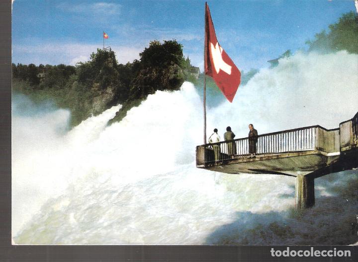 Cartes Postales: Schloss Laufe am Rheinfall. Helvetia. Suiza.